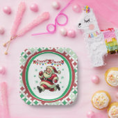 Zoomie Santa Weihnachten Pappteller (Party)