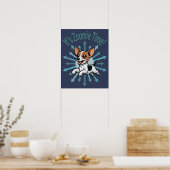 Zoomie Time Rat Terrier Poster (Küche)