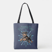 Zoomie Time Rottweiler Tasche (Rückseite)
