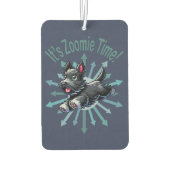 Zoomie Time Scottish Terrier Autolufterfrischer (Rückseite)
