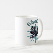 Zoomie Time Scottish Terrier Kaffeetasse (VorderseiteRechts)