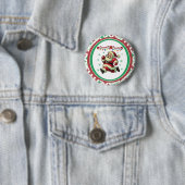 Zoomie Weihnachtsmann Weihnachten Button (Beispiel)