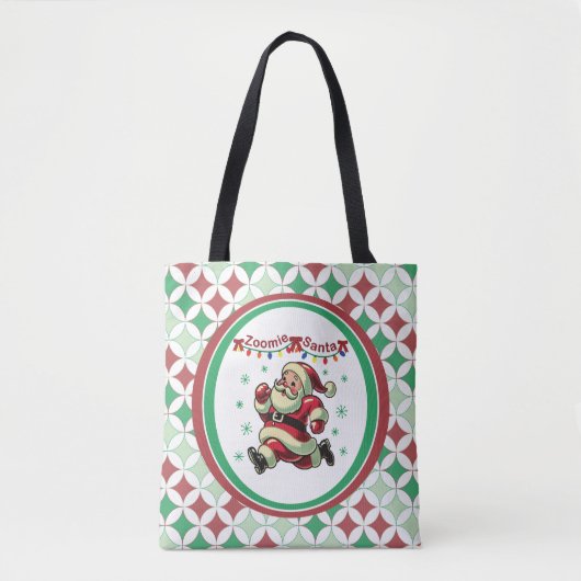 Zoomie Weihnachtsmann Weihnachten Tasche (Vorderseite)