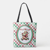 Zoomie Weihnachtsmann Weihnachten Tasche (Rückseite)