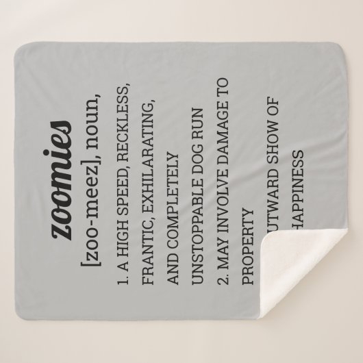 ZOOMIEN-DEFINITIONSPOSTER SHERPADECKE (Vorderseite (Horizontal))