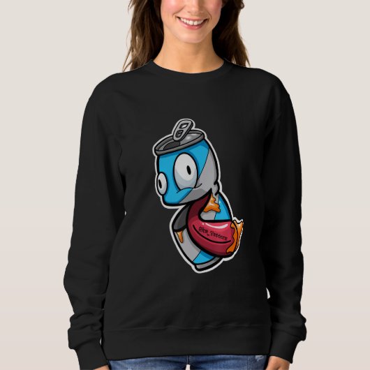 Zoomies-Dose Sweatshirt (Vorderseite)