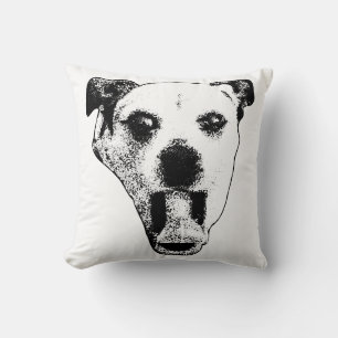 Zoomies Scream, dunkel Kissen