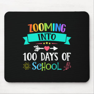 Zooming in 100 Tage Schullehrer Kindergeschenk Mousepad
