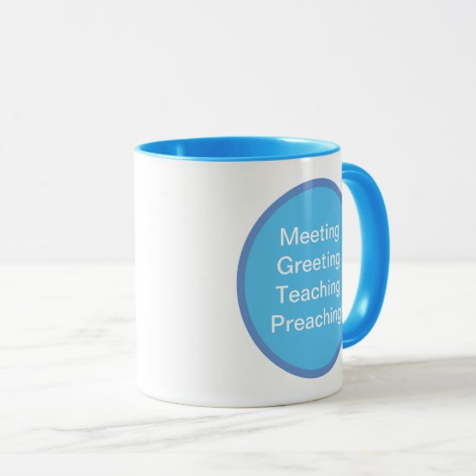 Zoom'n JW Meetings - Tasse, 11 oz Tasse (VorderseiteRechts)