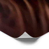 Zoomorphische coole junge Dame mit Luchohr | Art d Poster (Ecke)