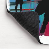 Zoomperspektive vor dem Spiel Mousepad (Ecke)