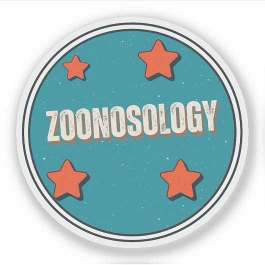 Zoonosologie Aufkleber (Vorderseite)