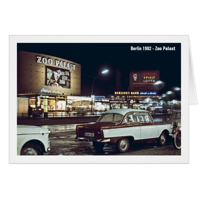 Zoopalast, Berlin 1962 - Zoo Palast (Vorderseite (Horizontal))