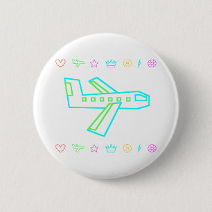Zooper Flugzeug Button