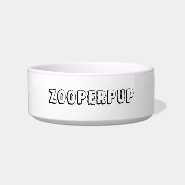 ZOOPERPUP DOG BOWL NAPF (Vorderseite)
