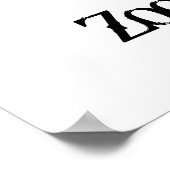 Zoos zugeteilt poster (Ecke)