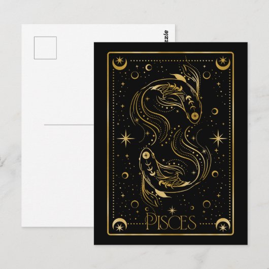 Zoosymbol Postkarte (Vorne/Hinten)