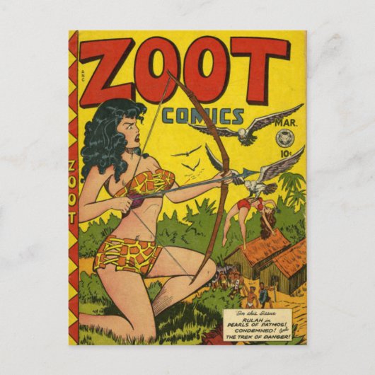 Zoot-Comicen Postkarte (Vorderseite)