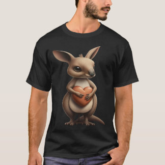 Zootiere für Kinder Niedlich Kangaroo Australien C T-Shirt