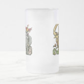 Zootiere Mattglas Bierglas (Mittel)