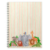 Zootiere - Notebook Notizblock (Vorderseite)