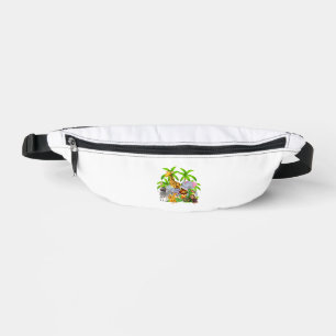 Zootiere Safari Wildlife Geburtstagsparty A Day A Bauchtasche