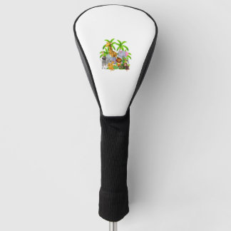 Zootiere Safari Wildlife Geburtstagsparty A Day A Golf Headcover