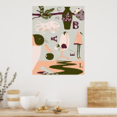 Zootraum Poster (Küche)