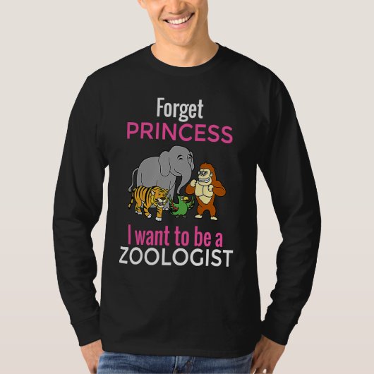 Zoozoologe Tierpfleger T-Shirt (Vorderseite)