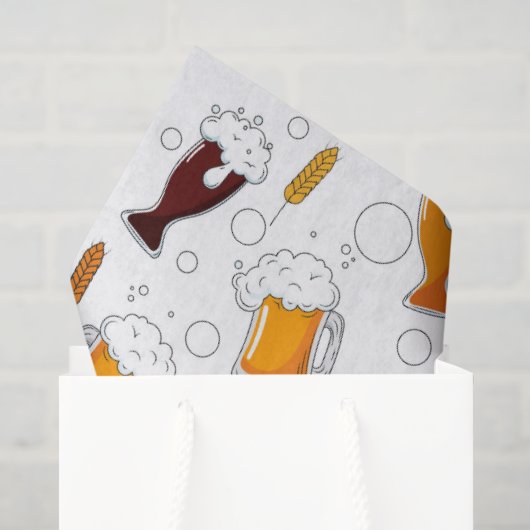 Zopf Bier Seidenpapier (Geschenktüte)