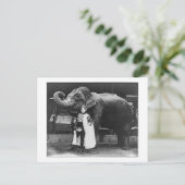 Zora und Trilby 1916 Postkarte (Stehend Vorderseite)