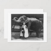 Zora und Trilby 1916 Postkarte (Vorne/Hinten)