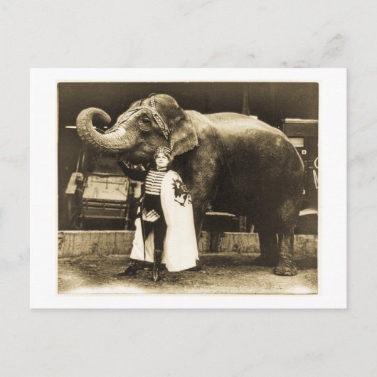 Zora und Trilby 1916 Postkarte (Vorderseite)