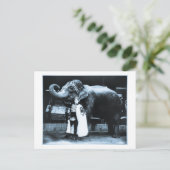 Zora und Trilby 1916 Postkarte (Stehend Vorderseite)