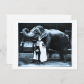 Zora und Trilby 1916 Postkarte (Vorne/Hinten)