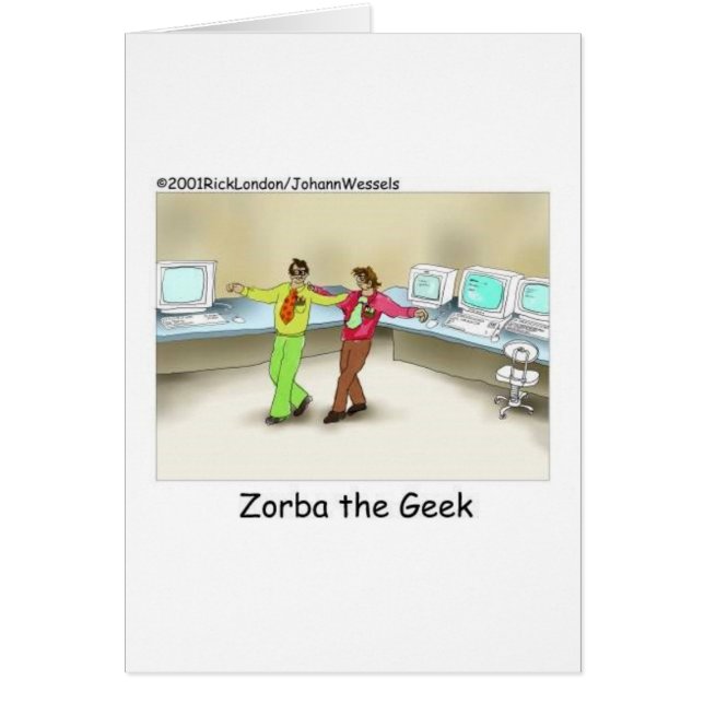 Zorba The Geek Funny Gifts & Sammlerstücke (Vorne)