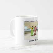 Zorba The Geek Funny Gifts & Sammlerstücke Kaffeetasse (Vorderseite Links)