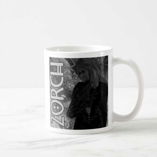 Zorch im Gedanken Kaffeetasse (Rechts)