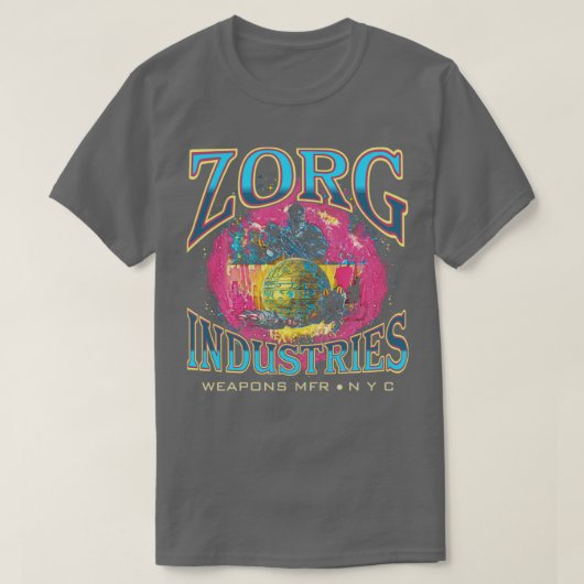 Zorg Industries aus dem fünften Element Bruce Will T-Shirt (Design vorne)