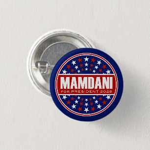 Zorhan Mamdami für Präsident 2028 Button