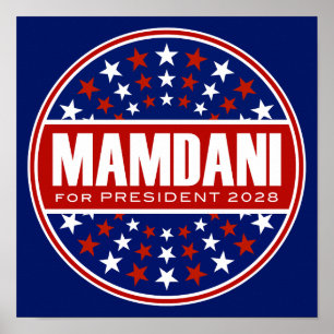 Zorhan Mamdami für Präsident 2028 Poster