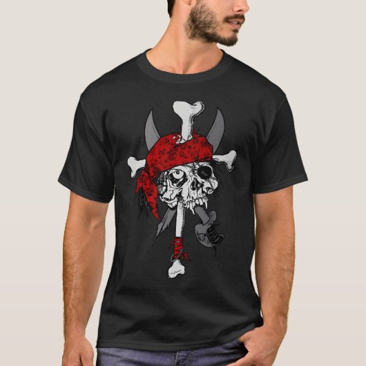Zorlac Pushead Pirate T-Shirt (Vorderseite)