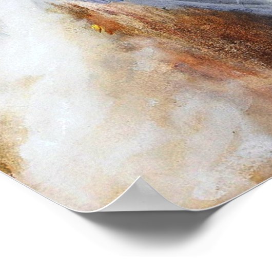 Zorn - Dame mit Pelzkapsel 1887 Poster (Ecke)