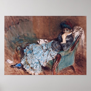 Zorn - Der Brief, 1882 Poster
