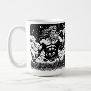 Zorn der Zeus-Tinte Illustration griechische Mytho Kaffeetasse