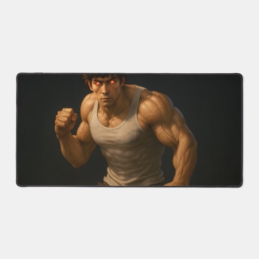 Zorn entzündet: Der Crimson Glare Schreibtischunterlage (Vorderseite)