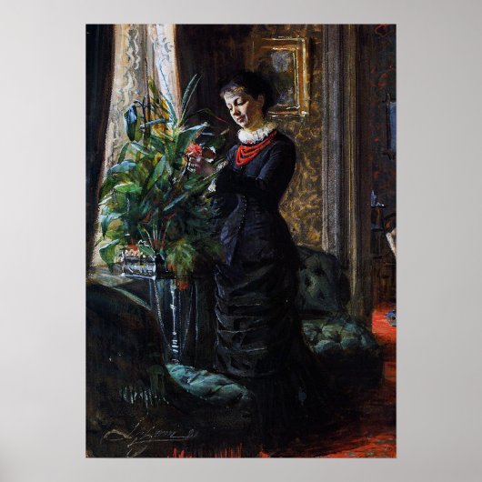 Zorn - Fru Lisen Samson Poster (Vorne)