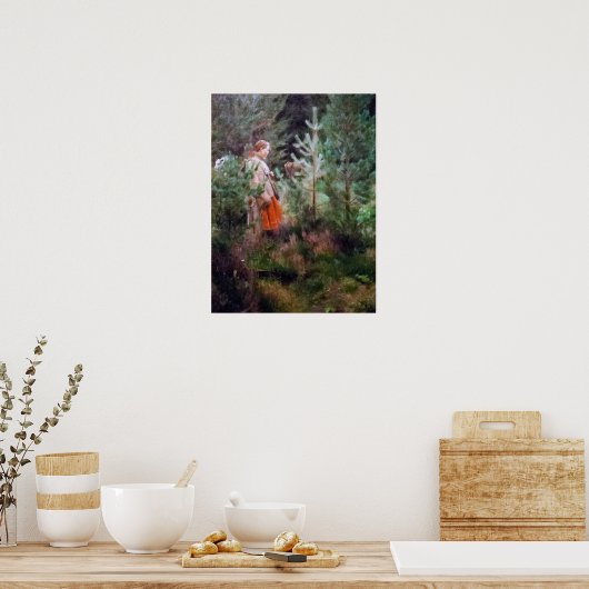 Zorn - Herdsmaid Poster (Küche)