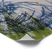 Zorn - Landschaftsstudie von Mora 1886 Poster (Ecke)