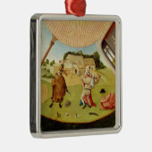 Zorn Silbernes Ornament (Rechts)